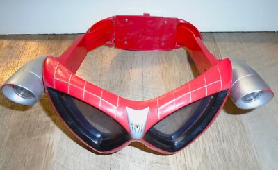 2002 Marvel Spiderman Vision Goggles Light Up Toy Cosplay Works READ