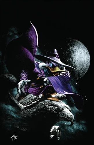Darkwing Duck #1 Gabriele Dell'otto Virgin Variant Ltd. 444 COA Dynamite Comics