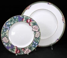 Royal Doulton Orchard Hill Set of Dinner Plate and Salad Plate H5233