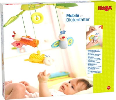 HABA Babywelt Mobile & Hängefiguren Mobile Blütenfalter 1003735001