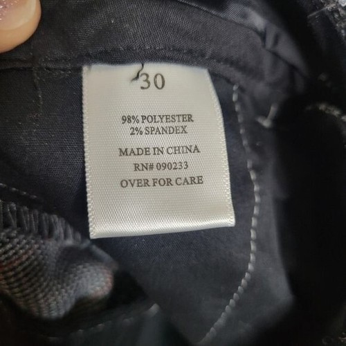 Pacsun kariert Slim Fit Hose Hose dunkel Academy Punk weiß schwarz Gr. 30 - Bild 7 von 7