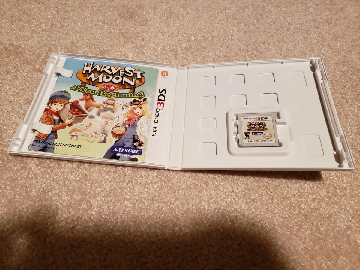 Harvest Moon 3D: A New Beginning (Nintendo 3DS) XL 2DS Complete  719593140078 | eBay