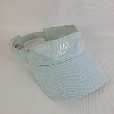 light blue nike visor