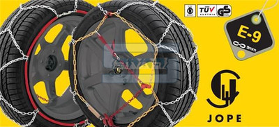 Snow chains jope / mammoth mesh 9m x car chains chainable all sizes Sivar  