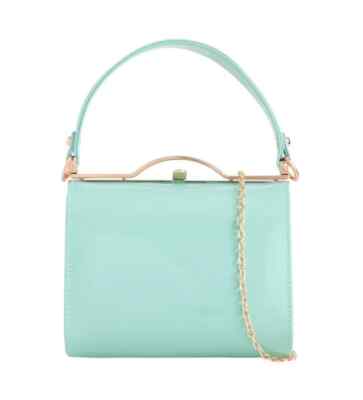 Damen Vintage Lack Box Handtasche Clutch Tasche Top Griff Abendtasche Handtasche Neu UK