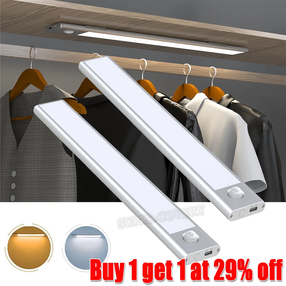 Led closet strip light outlet
