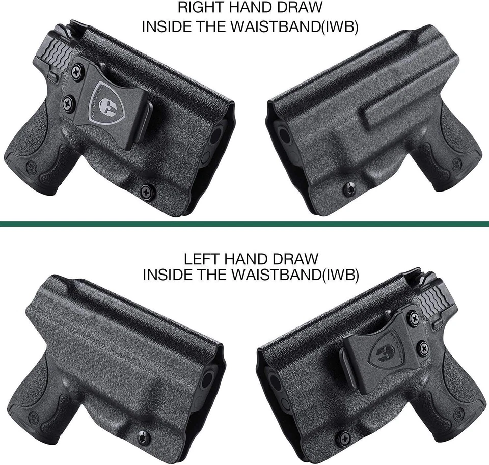 IWB M&P 9 Shield M2.0 Integrated Crimson Trace RED/Green Laser NTS Holster Right - Image 4 of 4