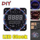 Zum Selbermachen LED Elektronische Temperaturuhr Kit Suite Multifunktionaler Wecker Zeit Uhr