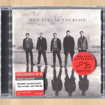 +2 BONUS TRACKS----  NEW KIDS ON THE BLOCK 10 Target CD She's a Killer      0107