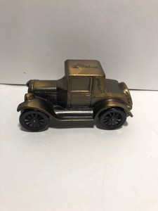 1974 Vintage Metal Antique Car Coin Bank Banthrico Inc Chicago Usa Ebay