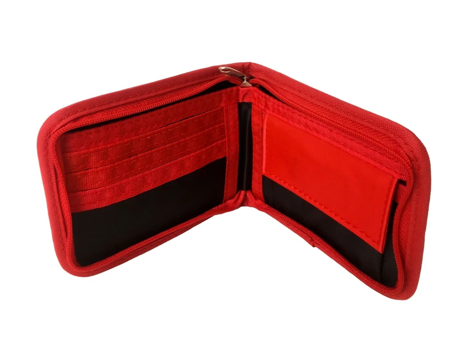 Official AC Milan Bi-Fold Wallet - Licensed Football Club Zipper Enclosure - Image 2 of 4