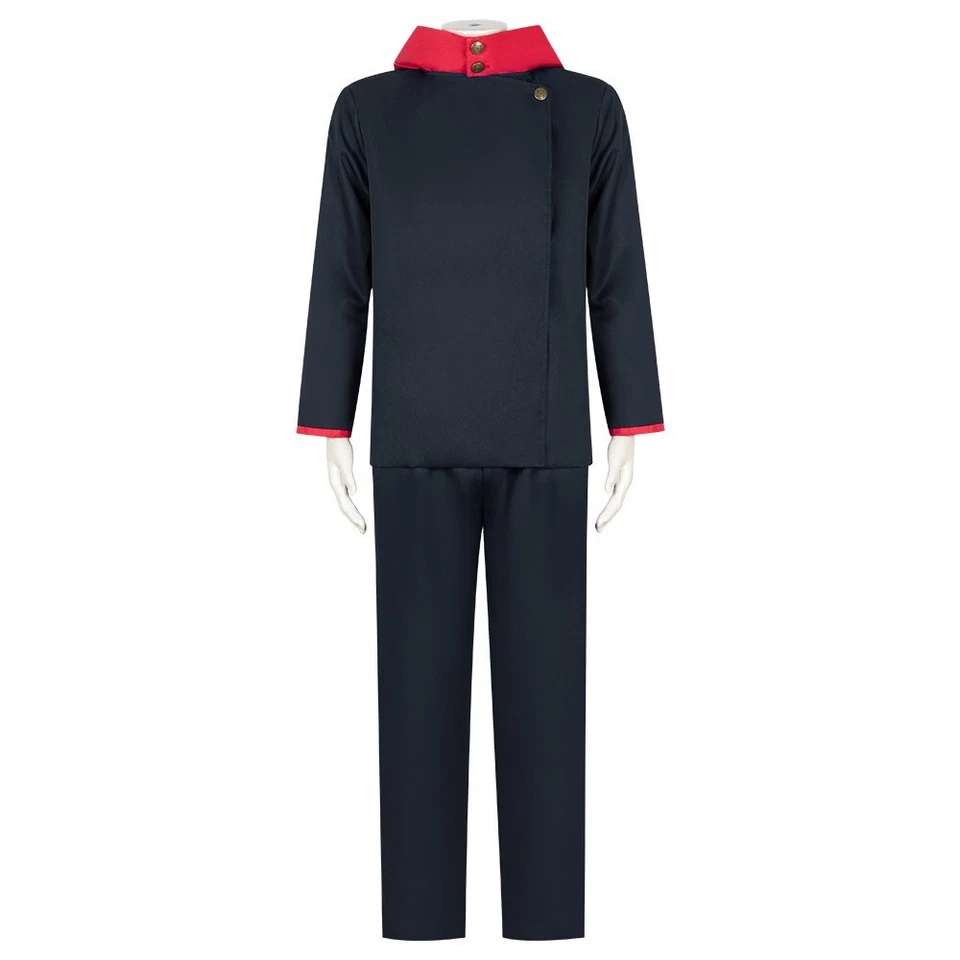 Anime Jujutsu Kaisen Itadori Yuji Cosplay Costume School Uniform Halloween Suit - Image 4 of 4