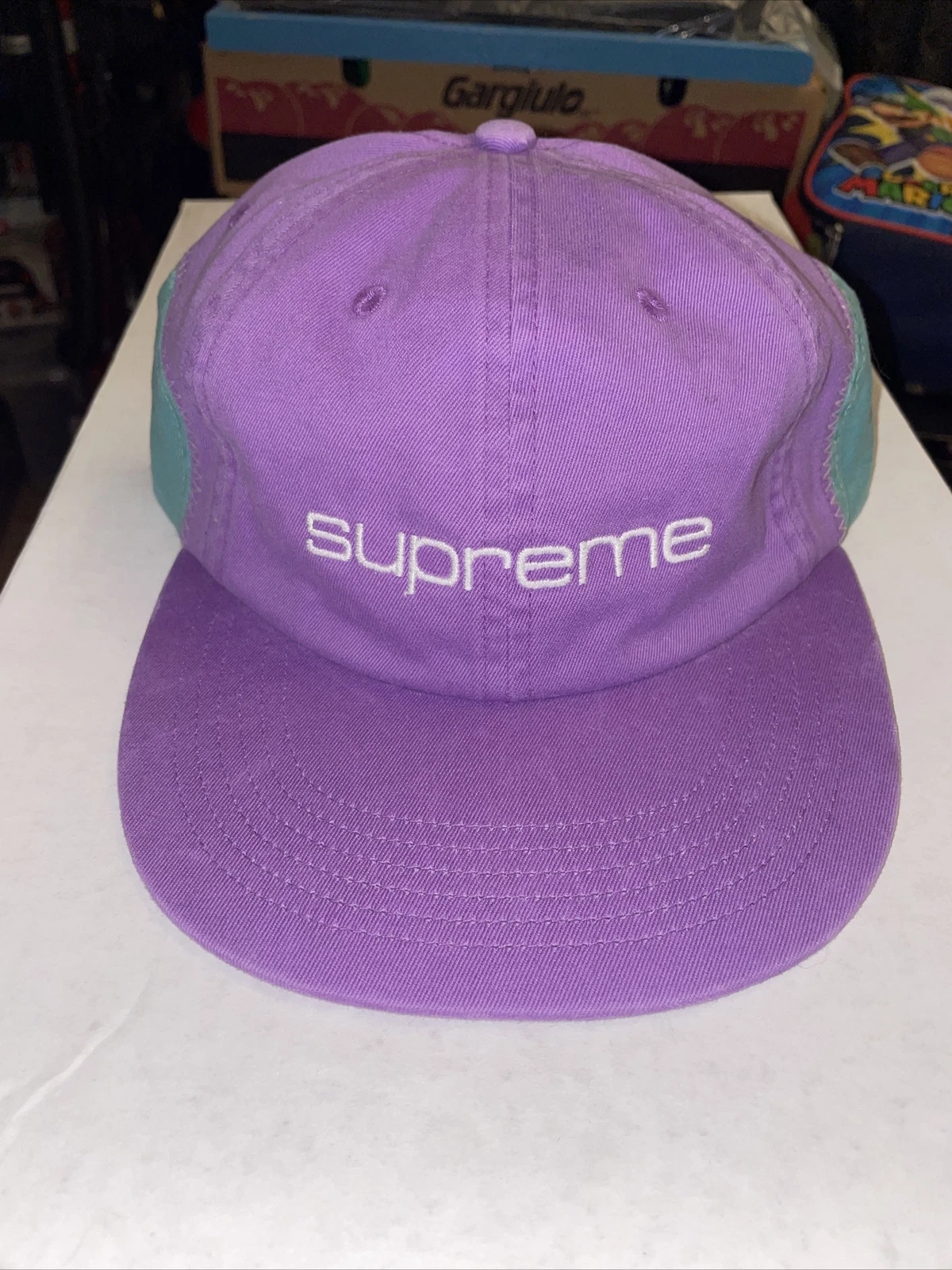 Chapeau panneau Supreme Formula 6 SS19 violet clair