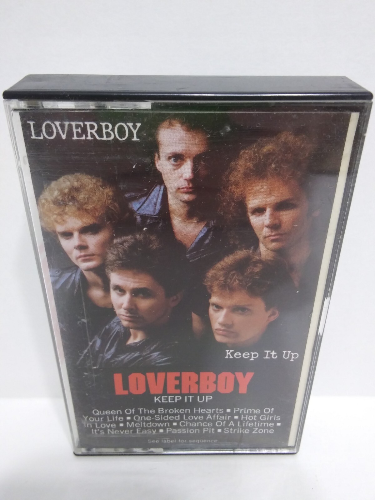 Loverboy Cassette Keep It Up 80s Rock Music Tape