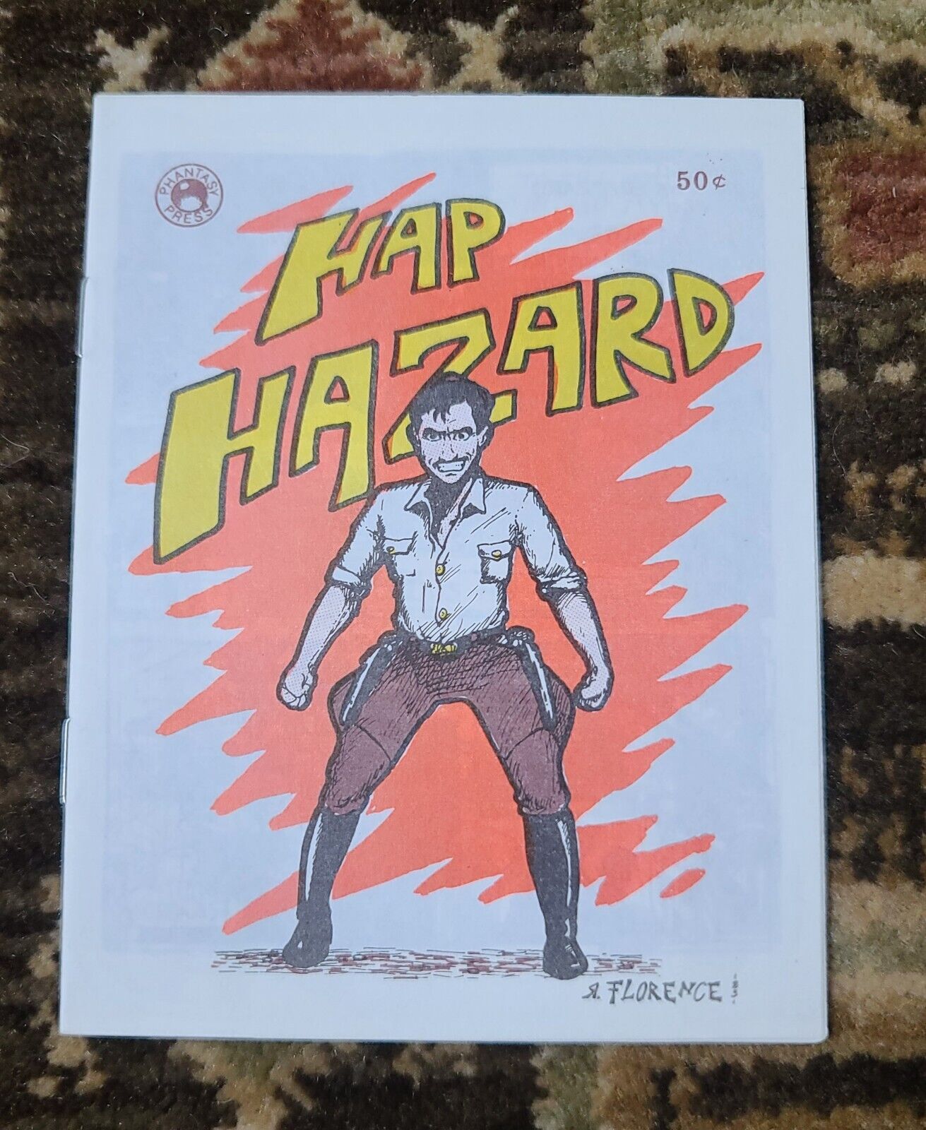 VTG 1983 - Hap Hazard - Mini Comix by Richard Florence Phantasy Press Comic