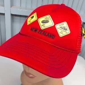 New Zealand Kiwi Rugby Red Mesh Trucker Snapback Baseball Hat Cap | eBay
