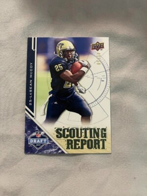 2009 Upper Deck Draft Edition Navy Blue #206 LeSean McCoy SR /50