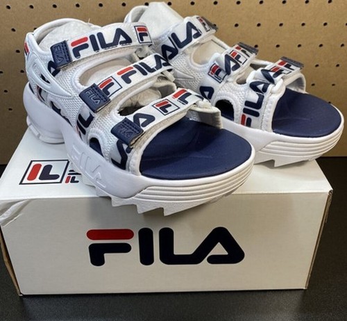 chunky fila sandals