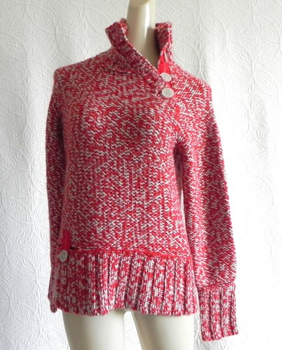 LoLe Sweater Tunic Chunky Wool Blend 