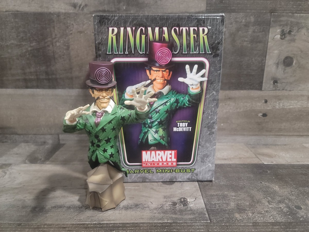 Marvel Bowen Mini-Bust Ringmaster #656/1000 LOW PRINT | eBay
