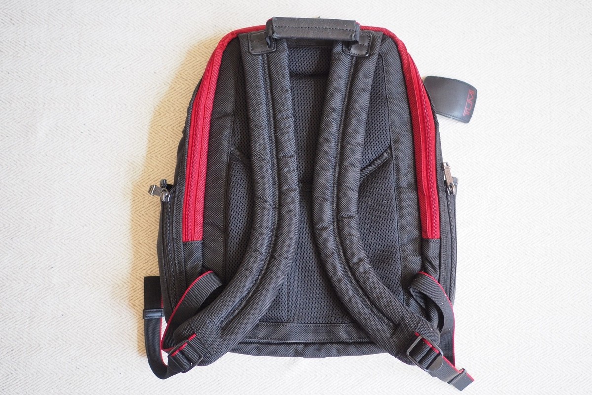 TUMI 263162DR4 T-Pass Backpack Black Ballistic Nylon Laptop Travel