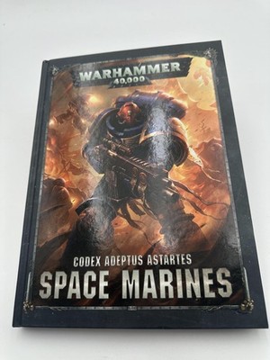 Warhammer 40,000 Codex Adeptus Astartes Space Marines Games Workshop 2017 40K