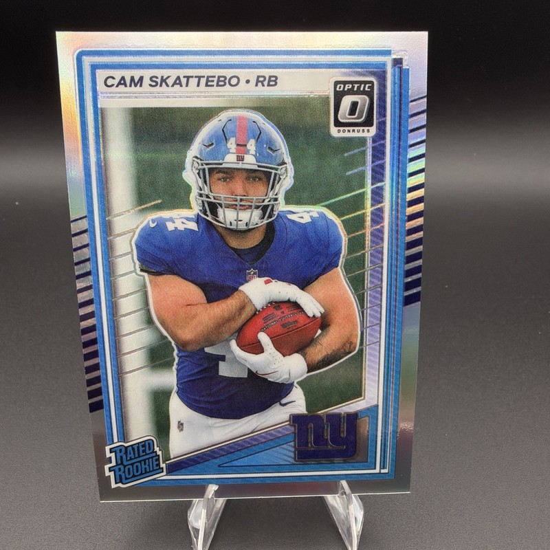 Panini Donruss Optic 2023 Cam Skattebo Rated Rookie Prizm #228 New York Giants