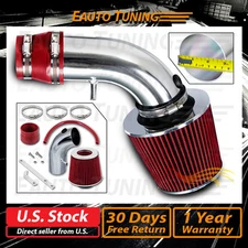 Short Ram Air Intake Kit RED Filter for 90-99 Toyota Celica 1.6L 1.8L 2.2L L4 