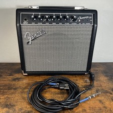 Fender Champion 20 20W Amplificatore Combo Modellismo 1 Canale per Chitarra Elettrica con Cavi