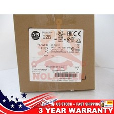 22B-D4P0N104 22BD4P0N104 NEW Allen Bradley PowerFlex 40 AC Drive  US Free Tax
