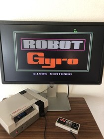 Gyromite Nintendo Entertainment System NES 1985 Official Puzzle Robot 5S Tested