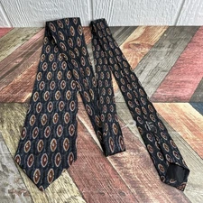 Vintage J.Z. Richards Mark Shale Men's Silk Necktie Made In America Multicolor