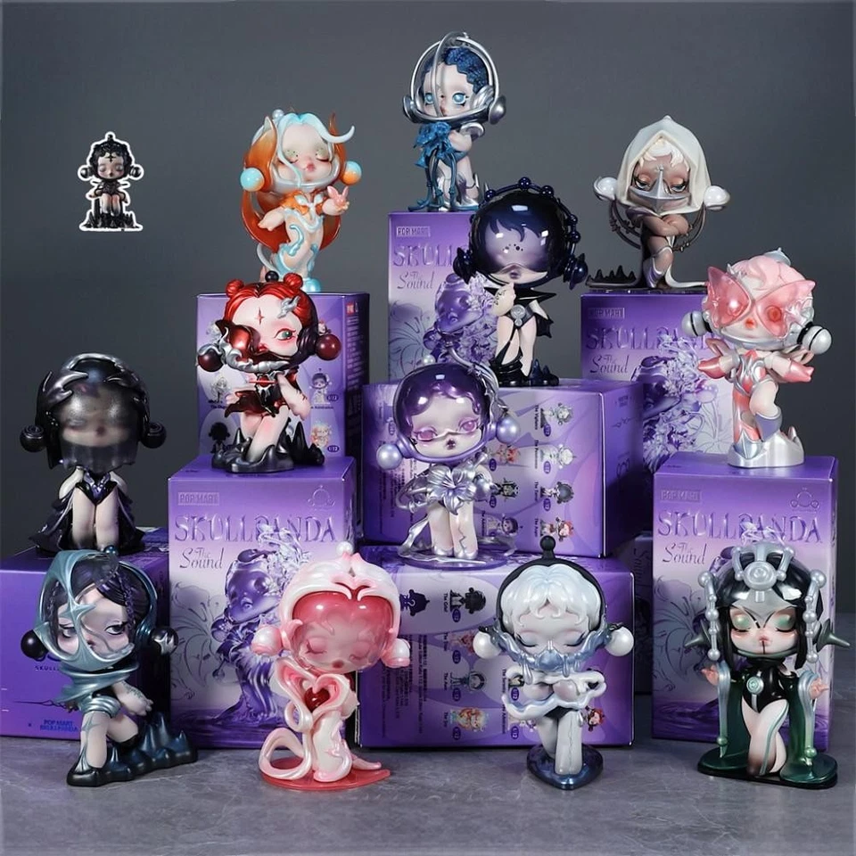 Skullpanda The Sound Series Confirmed Blind Box Figure Doll Toys Xmas Gift - Image 2 of 4