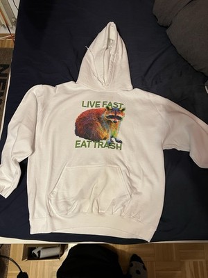 Pullover Herren LIVE FAST EAT TRASH