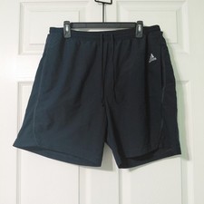 Adidas Shorts Mens Large Black Drawstring Gym Train Run Lounge Athletic
