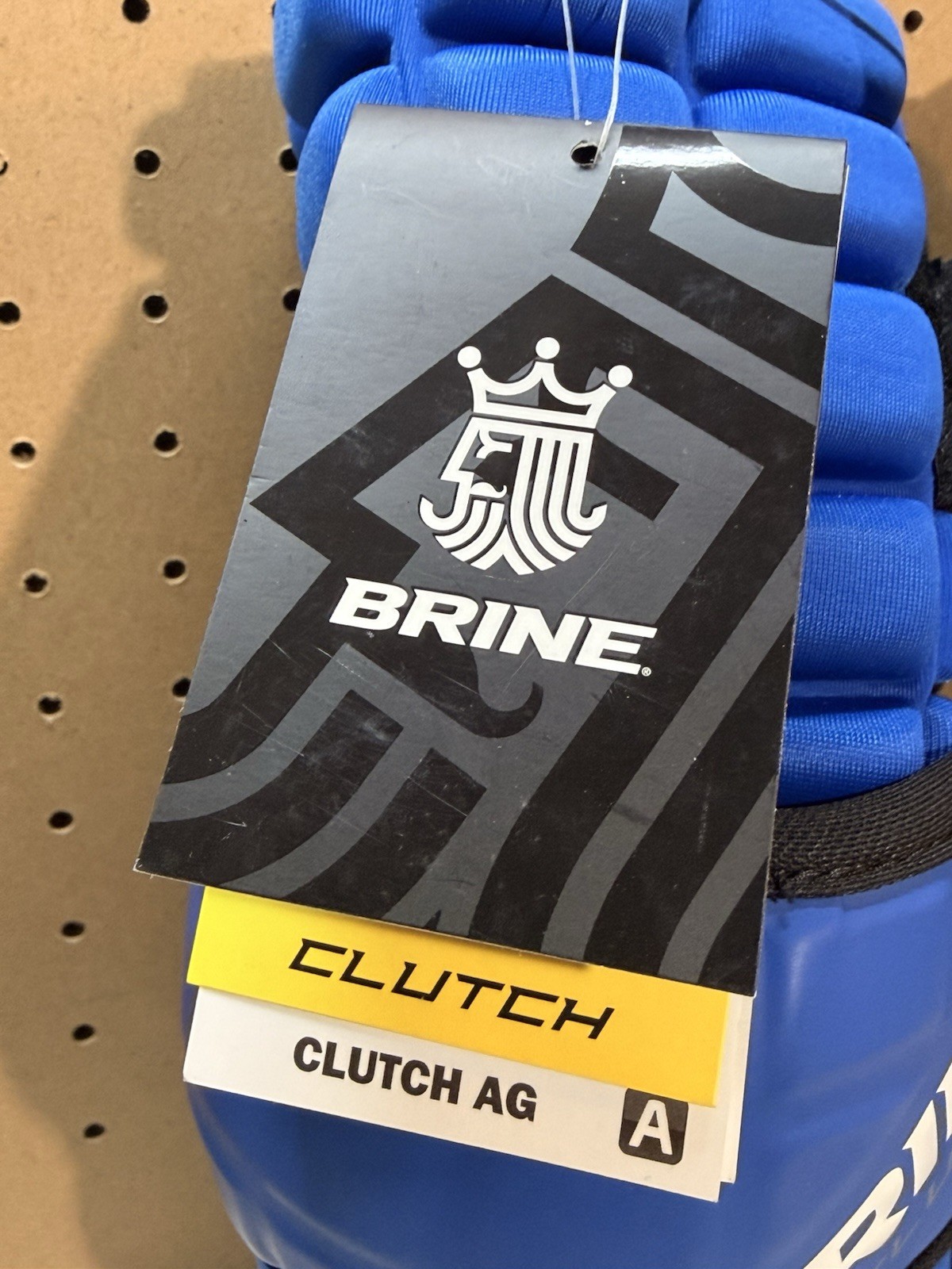 Brine Clutch Advance Lacrosse Arm Guards Medium Royal Blue New with Tags