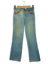 Levi's Straight Pants 29 Cotton IDG Solid 70s 80s
