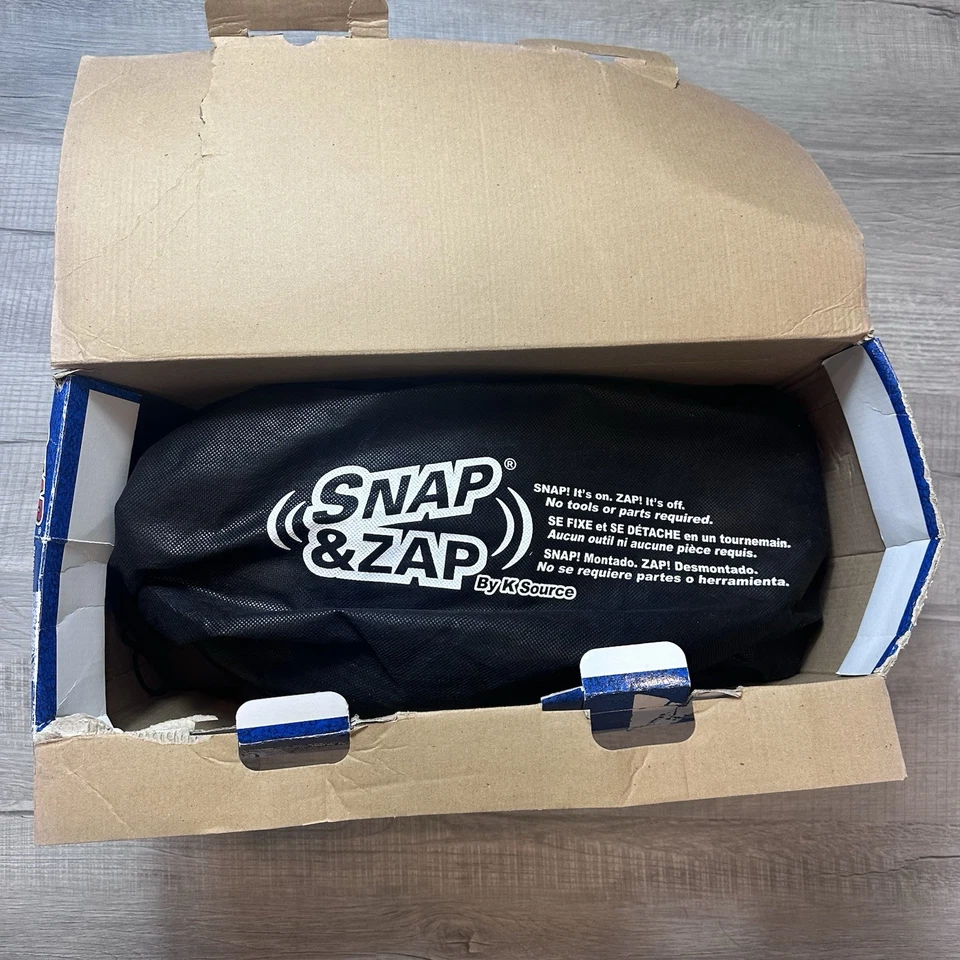 Juego de espejos retrovisores de remolque con clip K Source 80900 Snap & Zap para Chevy GMC Cadill 2007-14 Foto 3 de 4