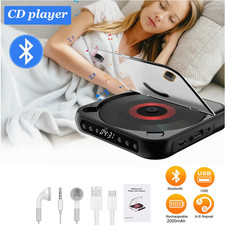 Rechargeable Walkman CD Player Portable Bluetooth Home Audio Player for Travel
