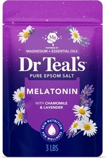 Epsom Salt Magnesium Soak, Sleep Blend with Melatonin, Lavender  Chamomile