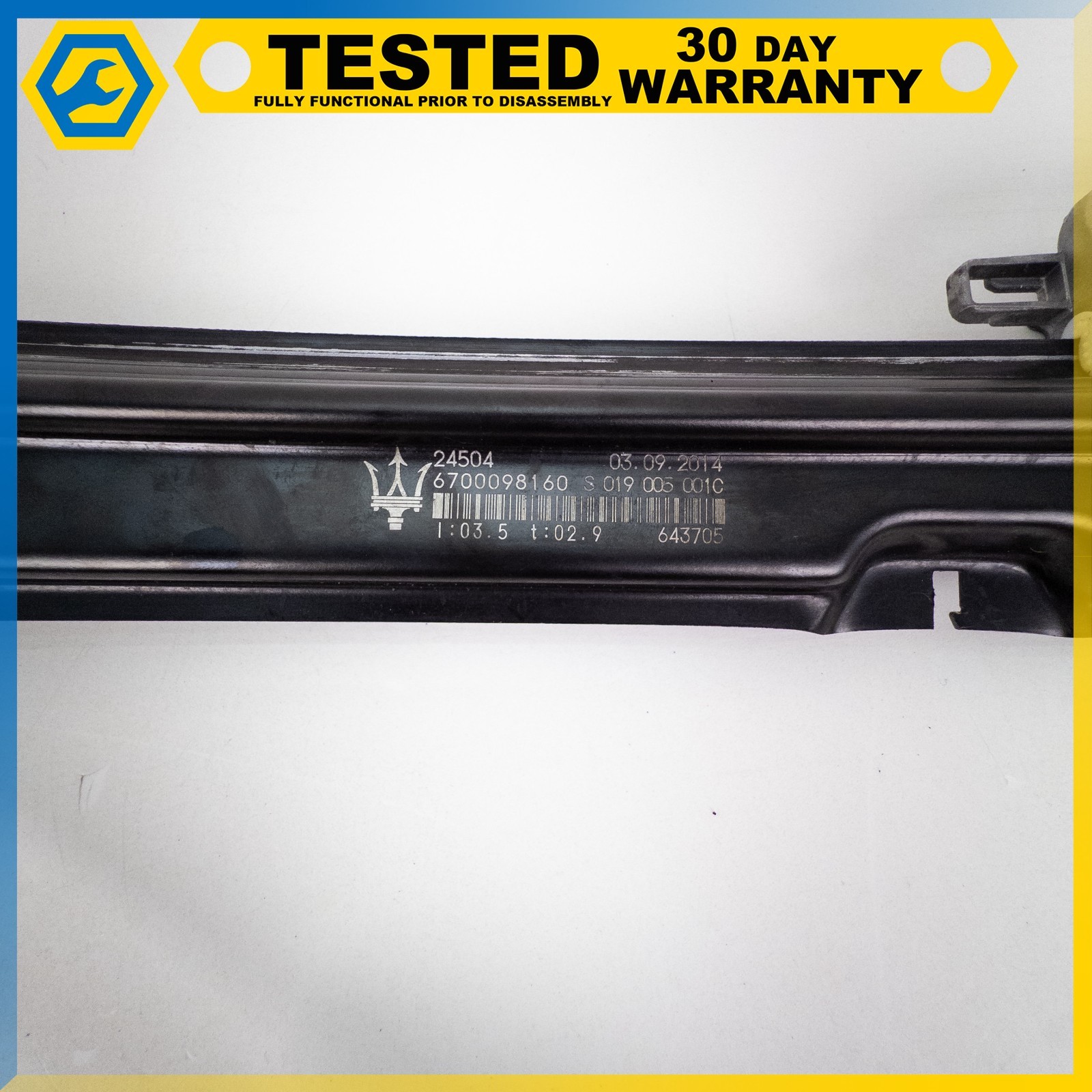 Maserati Quattroporte S Q4 2014-2020 Front Left Window regulator