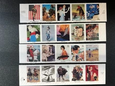 AMERICAN ILLUSTRATORS (2001) 34¢ Set of 20 - MNH -Scott #3502a-t FREE SHIPPING