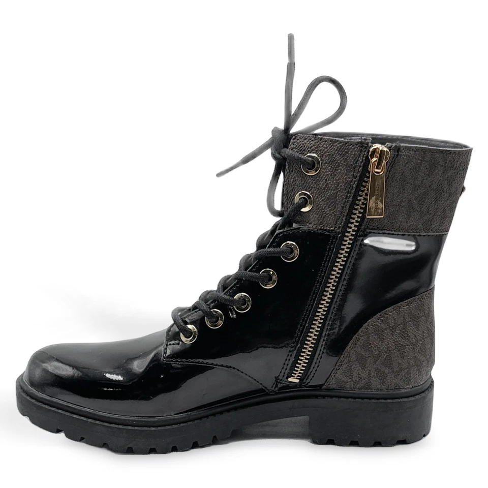 Botín Michael Kors Alistair Marrón/Negro 8 M Nuevo Foto 3 de 4