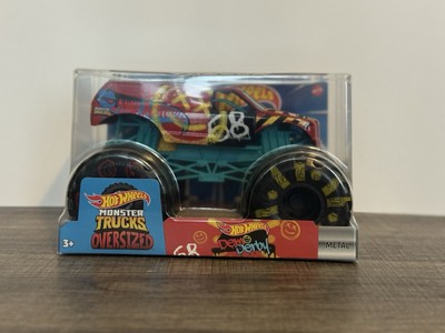 Hot Wheels Monster Trucks Oversized Demo Derby 1 24 Scale Metal