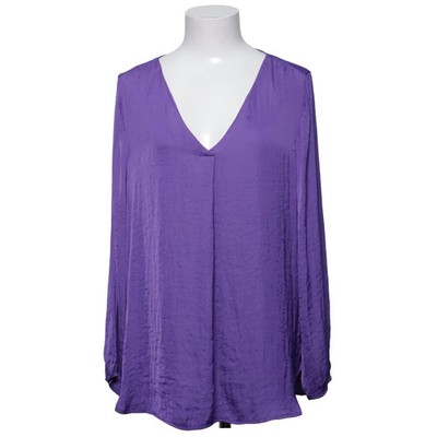 KappAhl, Bluse, Größe: 46, Lila, Polyester, Einfarbig, Damen #Wng