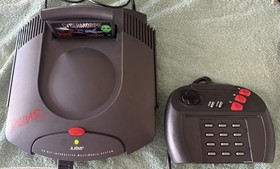 atari jaguar console boxed