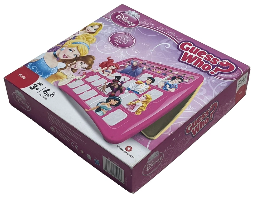INDOVINA CHI? GIOCO: Disney Princess Edizione Hasbro 2014 - In Ottime Condizioni (GRATIS UK P&P) - Immagine 4 di 4