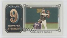 2020 Topps Allen & Ginter's 9 Ways to First Base Minis Fielder's Choice x0y
