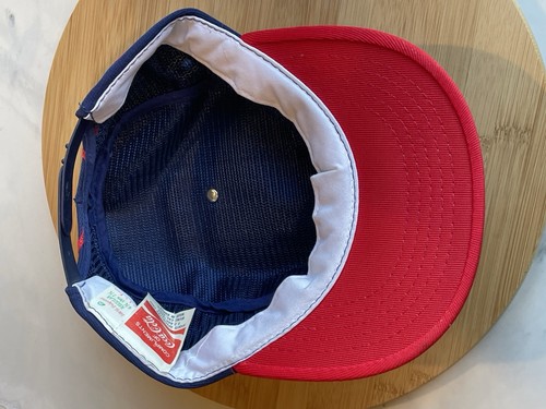 Vintage Anaheim California Angels Pillbox Snapback Hat Coca Cola Promo Cap - Picture 7 of 9