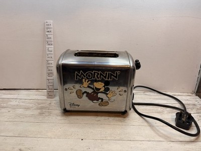 Mickey Mouse Mornin Musical Toaster 2 Scheiben Signatur von VillaWare/Disney Vintage